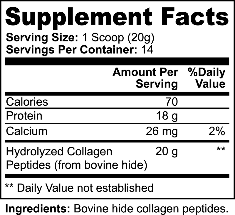 Collagen Peptides - Beauty & Joint Health Support