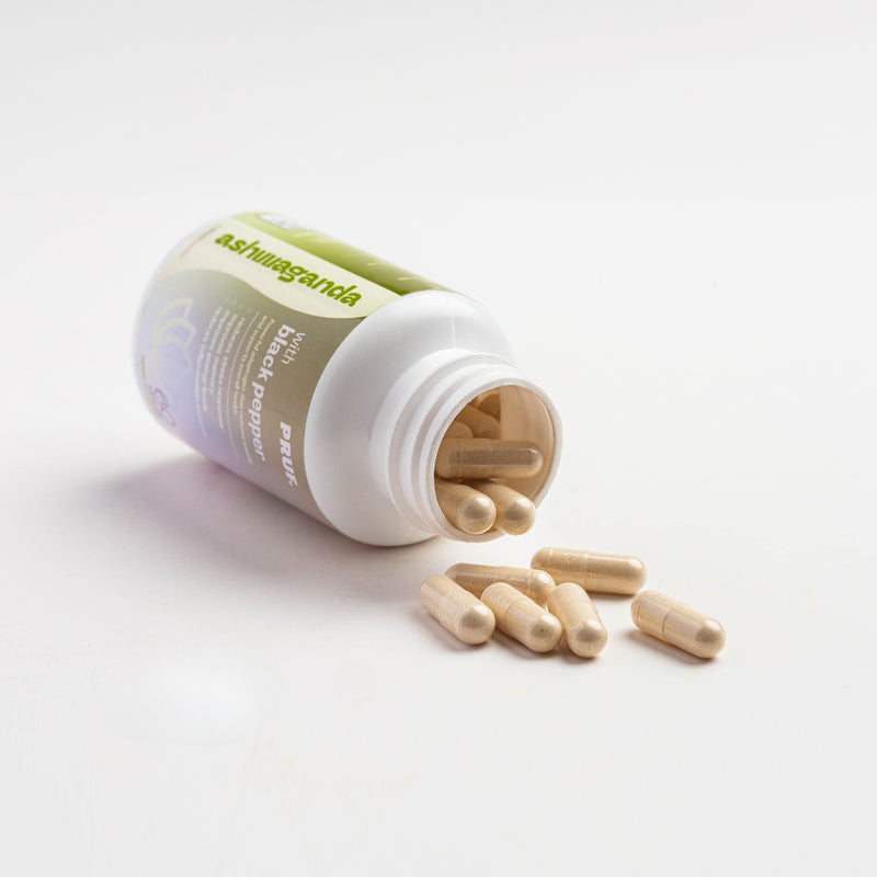 Ashwagandha Capsules - Stress Relief & Wellness Support